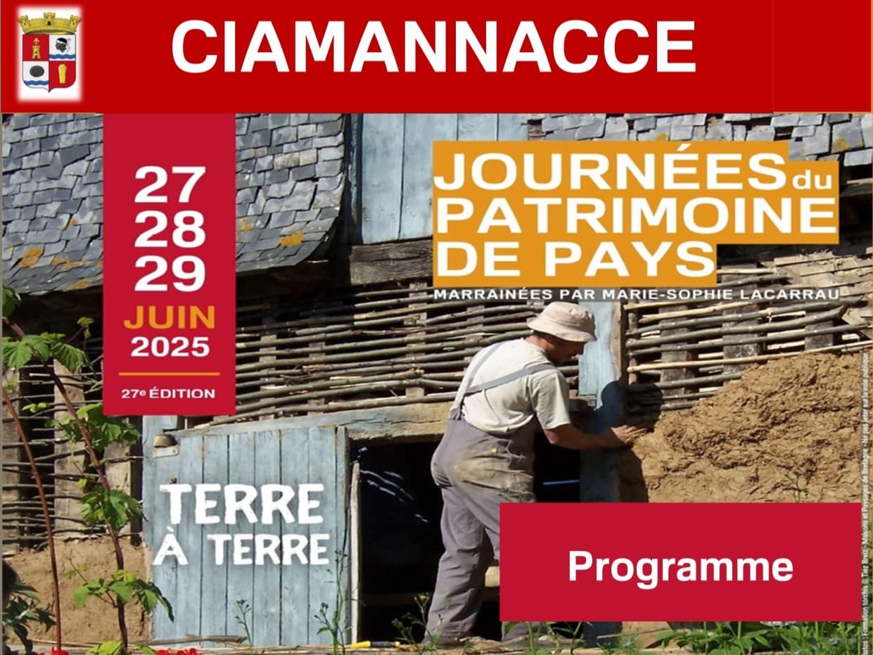 Ciamannacce accueille “Les journées de Pays et des Moulins”