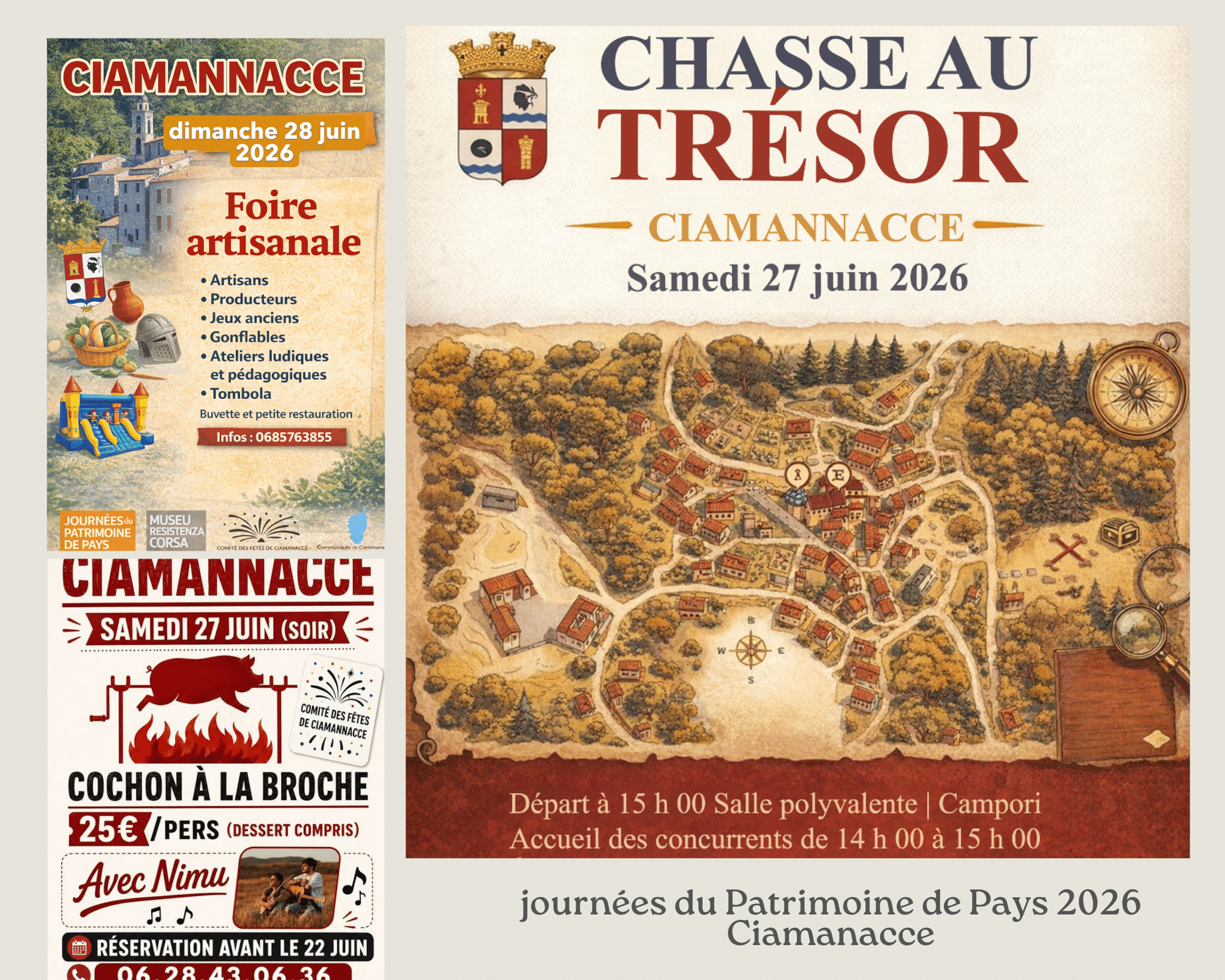 journées du Patrimoine de Pays 2026 Ciamanacce